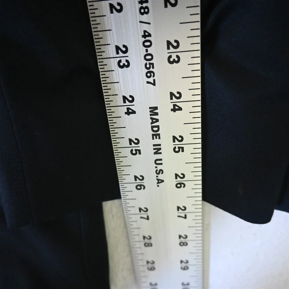 TravelSmith 50R Navy Blue Wash Wear USA Made Mens Blazer Suit‎ Jacket Sport Coat